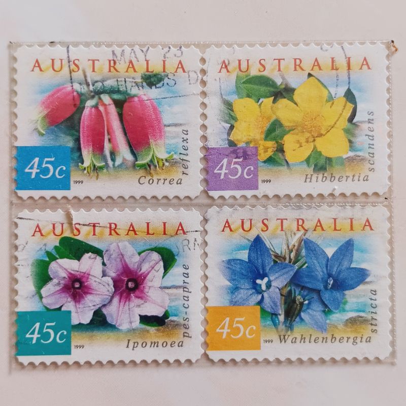 

(AG) Perangko Australia 1999 Fauna and Flora - Coastal Environment (3rd Series) Set Lengkap 4 pcs Used