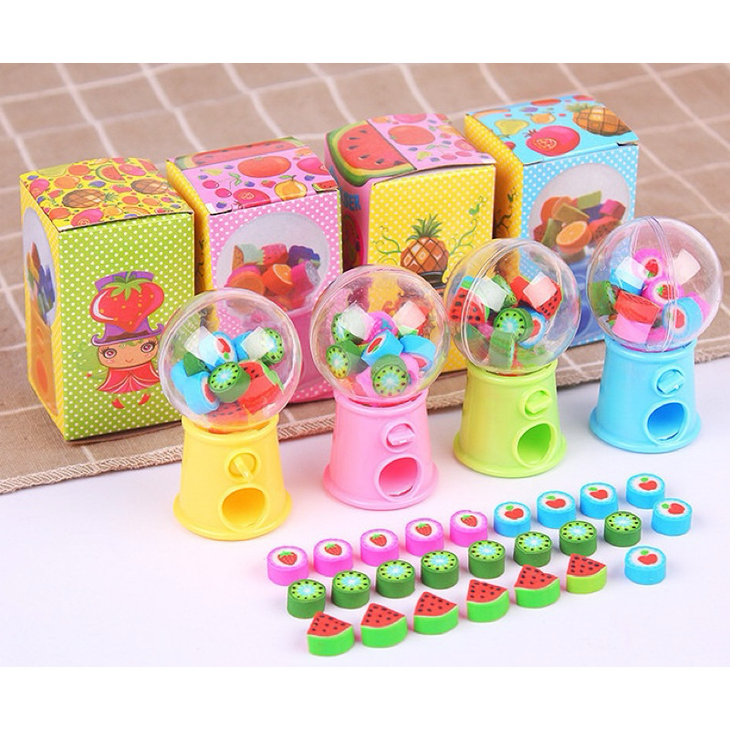 

tempat permen plus penghapus mini satuan