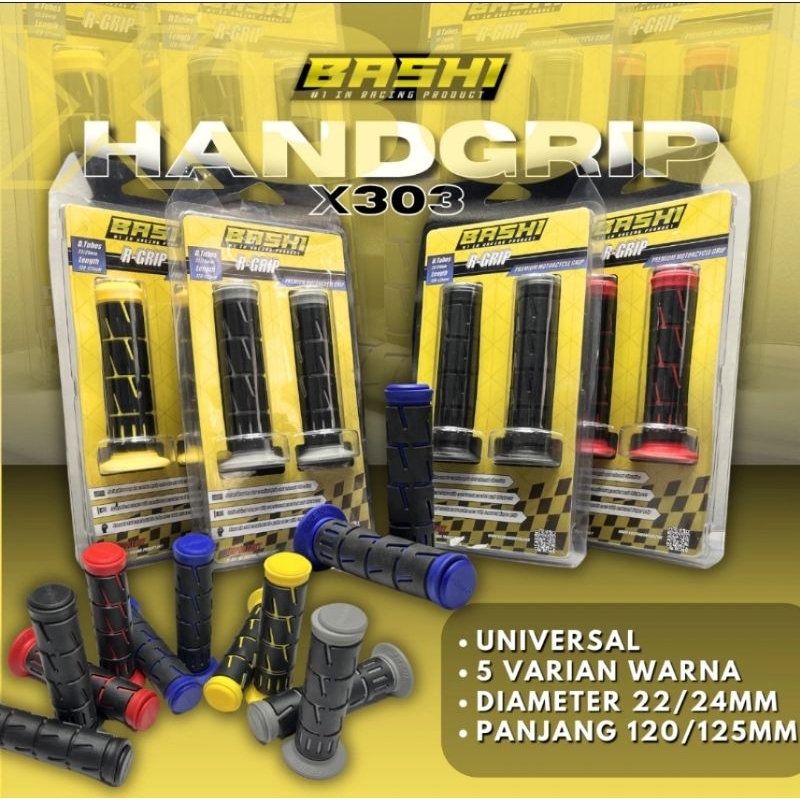 HANDGRIP VARIASI BASHI SARUNG GAS  HANDFAT MOTOR VARIASI BAHAN EMPUK DAN TIDAK LICIN  RUBBER GRIP BY