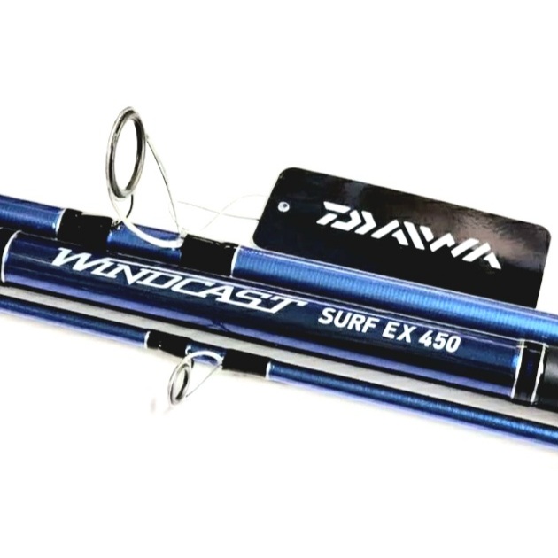Joran Daiwa WINDCAST SURF EX 450 SD | Joran Sambung 3 | Surf Casting Rod | Alat Pacing Premium