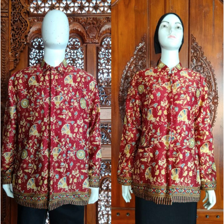 baju batik PPNI pria/wanita jumbo s-xxl seragam batik PPNI pria/wanita 100% original