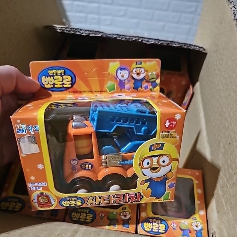 Mobil mainan pororo original korea/mainan anak pororo original asli