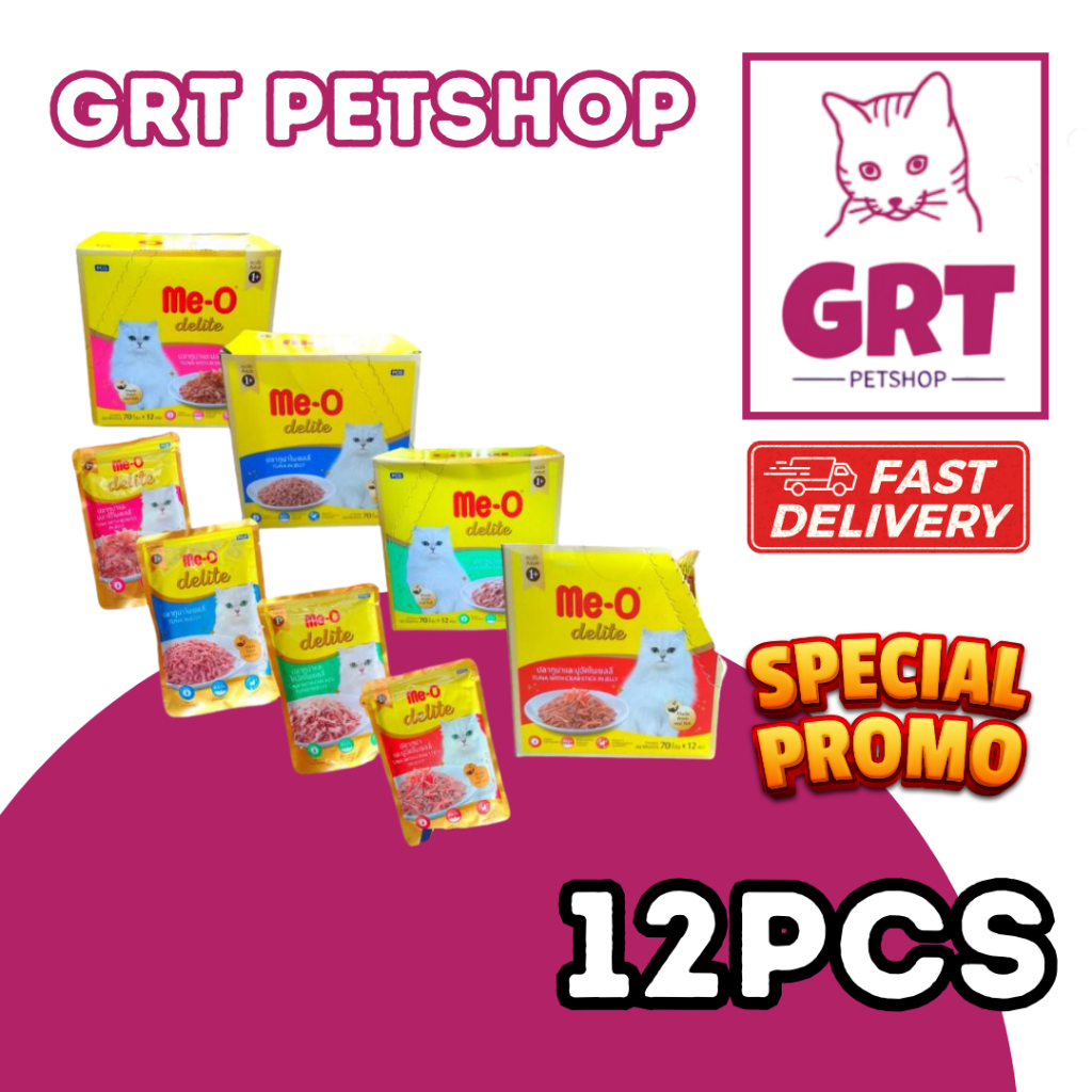 MEO delite pouch premium 70gr ( 1 DUS ISI 12 )