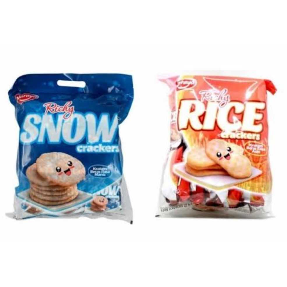

Naraya Richy Rice Crackers 252gr / Snow Crackers 320gr / Krakers Beras Family Pack Halal