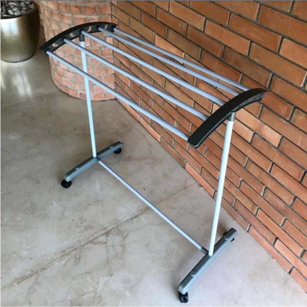 dynamic CH 25 / Jemuran 5 pipa bahan plastik / jemuran baju / jemburan handuk / jemuran dengan roda