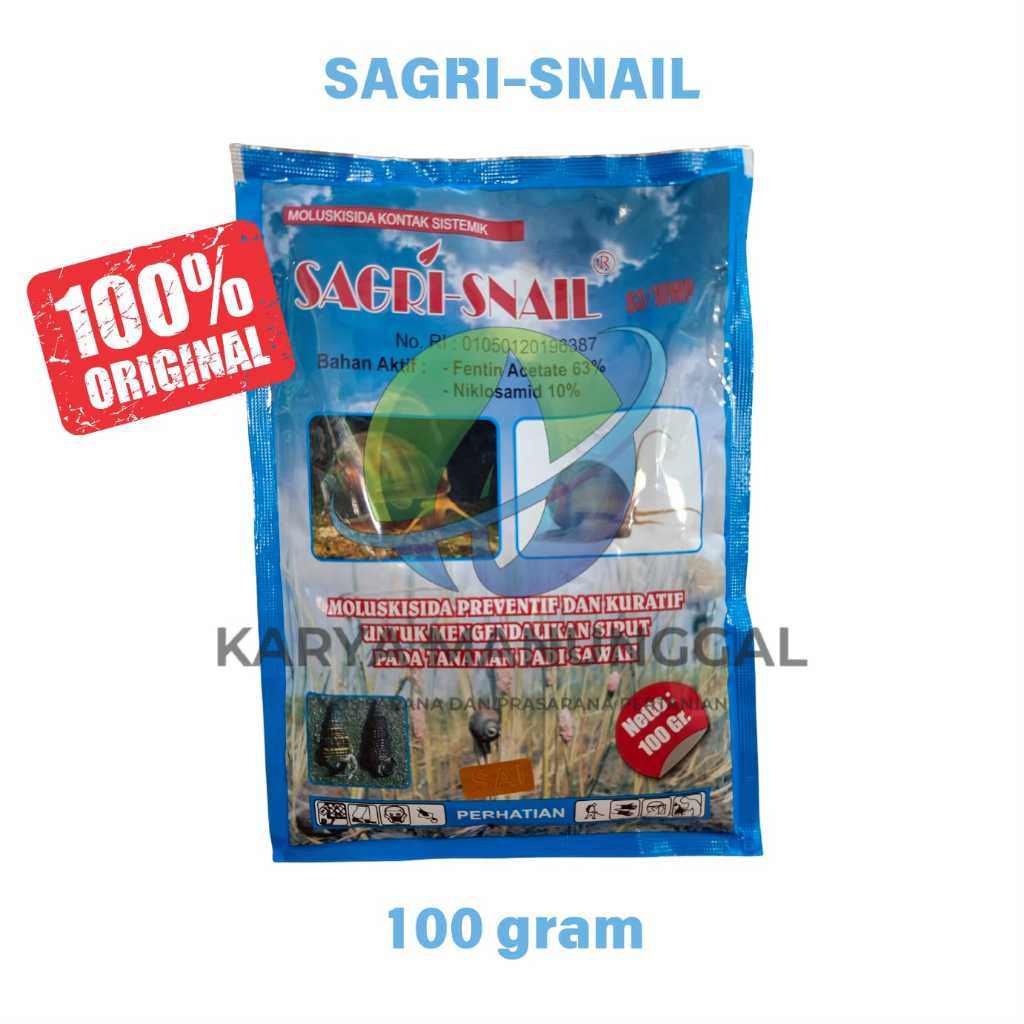 Obat Keong Sagri Snail Kemasan 100 Gram