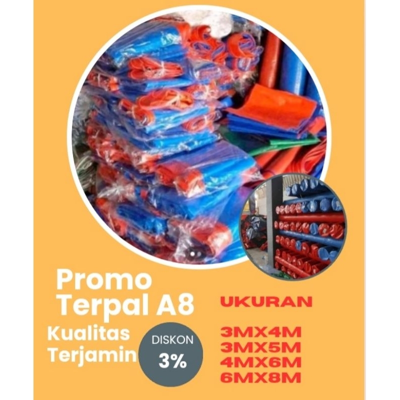 Terpal A8 4x6 ( promo)