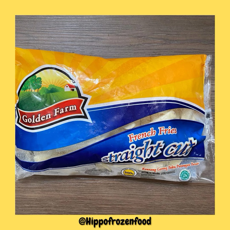 

Golden Farm French Fries Straight Cut 500gr