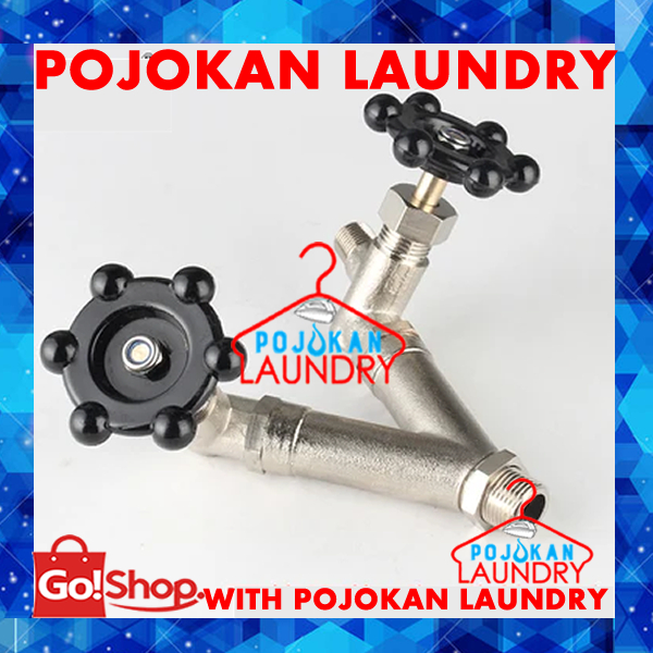 Kran Uap Tabung Setrika Cabang Y/ Kran Uap Cabang 2/Kran Uap Tabung Boiler Nagamoto 35 Liter/GB 38/K