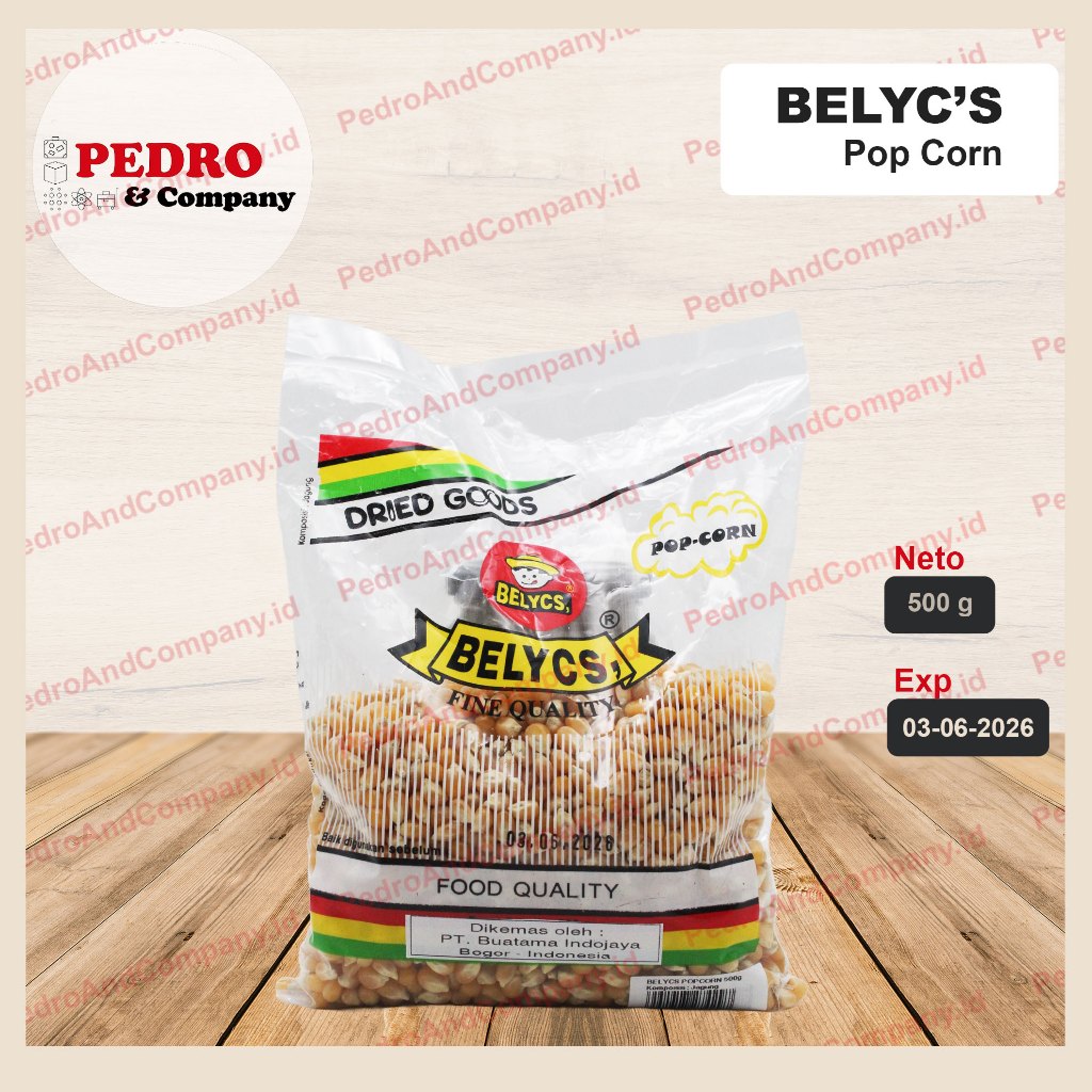 

Belycs popcorn dried pop corn 500 gram - jagung meleduk kering