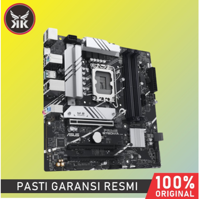 MOTHERBOARD ASUS PRIME B760M-A D5 - LGA1700 DDR5 mATX INTEL GEN 12,13TH