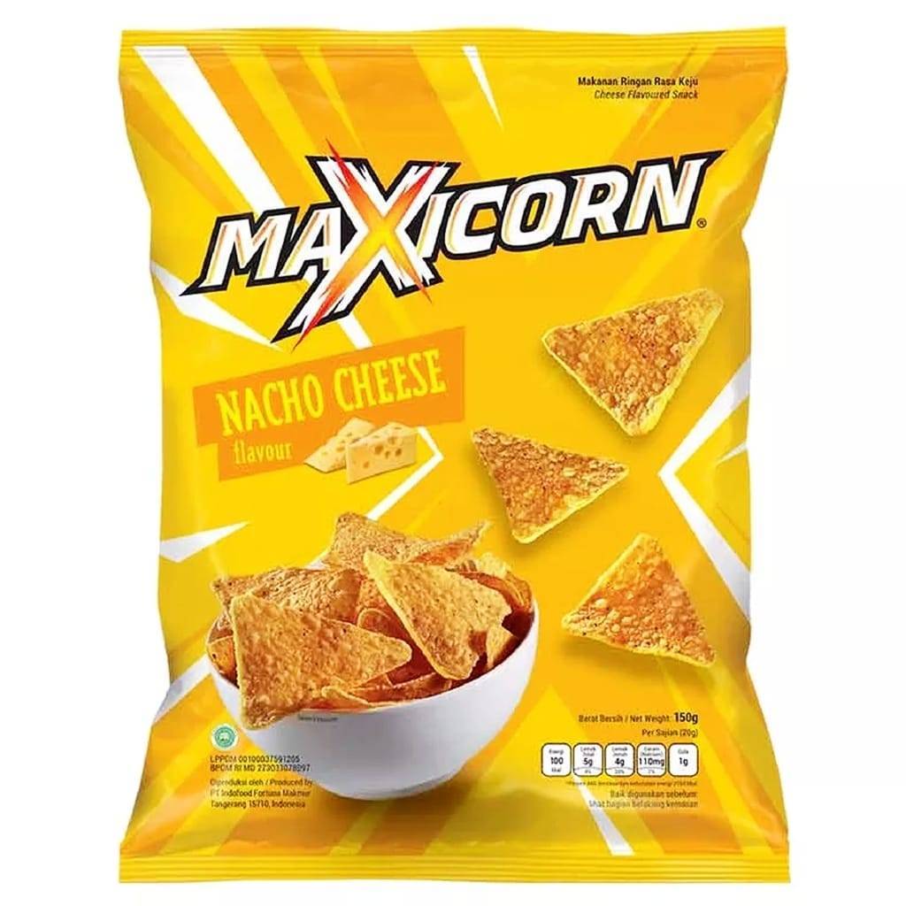 

MAXICORN SNACK NACHO CHEESE PCK 150/140g