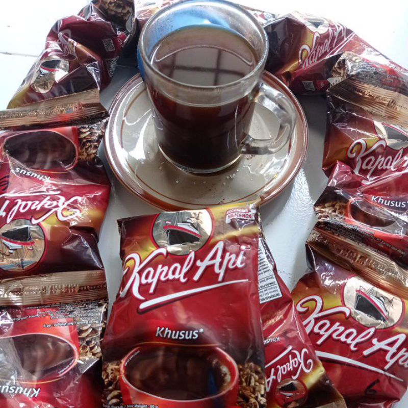 

Kopi bubuk Kapal Api kemasan khusus 60g