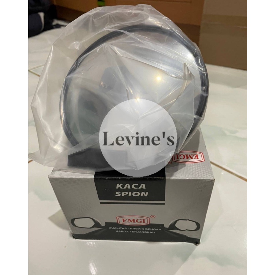 KODE N35V Kaca spion bulat 7inch Kaca spion bundar EMGI Wide angle mirror Kaca spion fuso 117 akseso