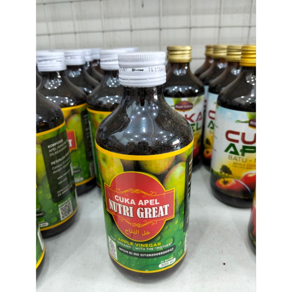 

PROMO Cuka Apel Nutri Great 300 ml ORIGINAL