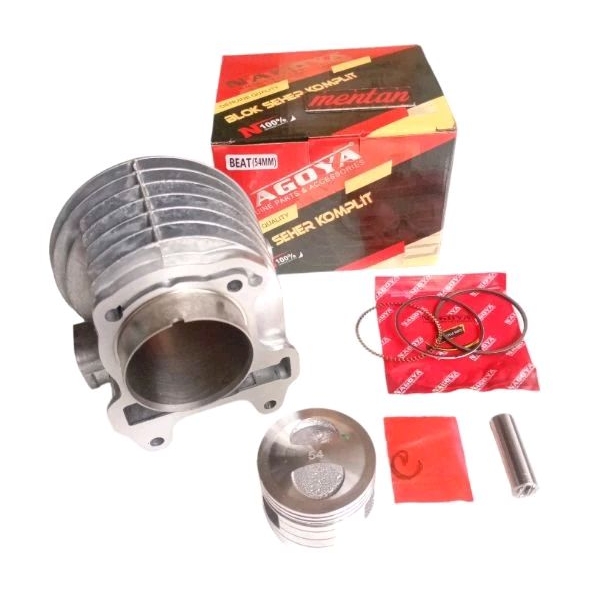 BLOK SEHER BORING RACING 54MM BEAT KARBU - SCOOPY KARBU - SPACY KARBU