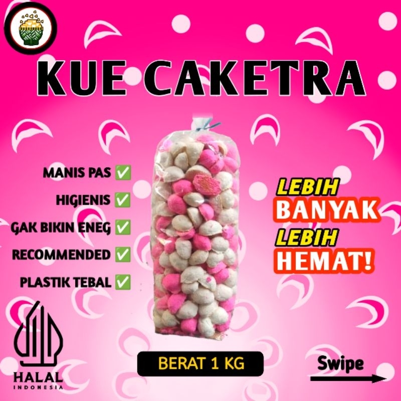 

KUE CAKETRA 1KG ENAK MANIS RENYAH