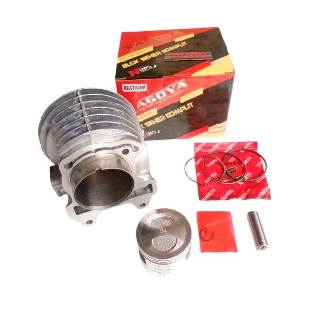 BLOK SEHER BORING RACING 54MM BEAT KARBU - SCOOPY KARBU - SPACY KARBU