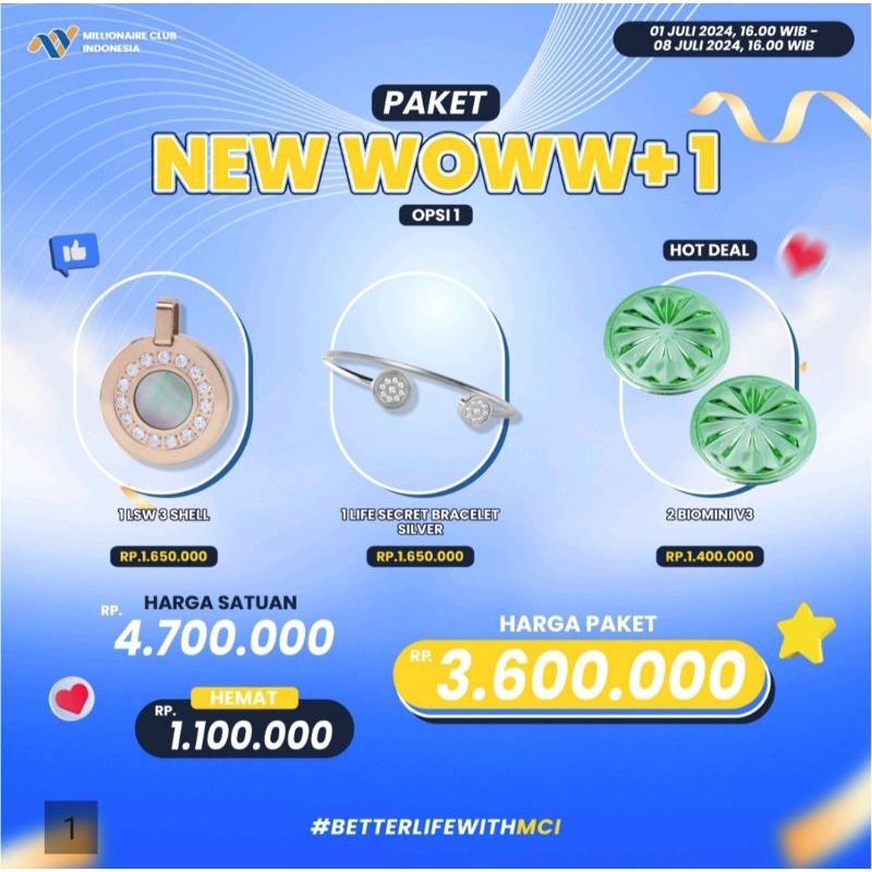 PAKET WOW+ MCI
