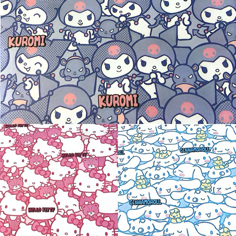 

(5pcs) KERTAS KADO SANSAN WAWA KUROMI HELLOKITY CHINAMOROL