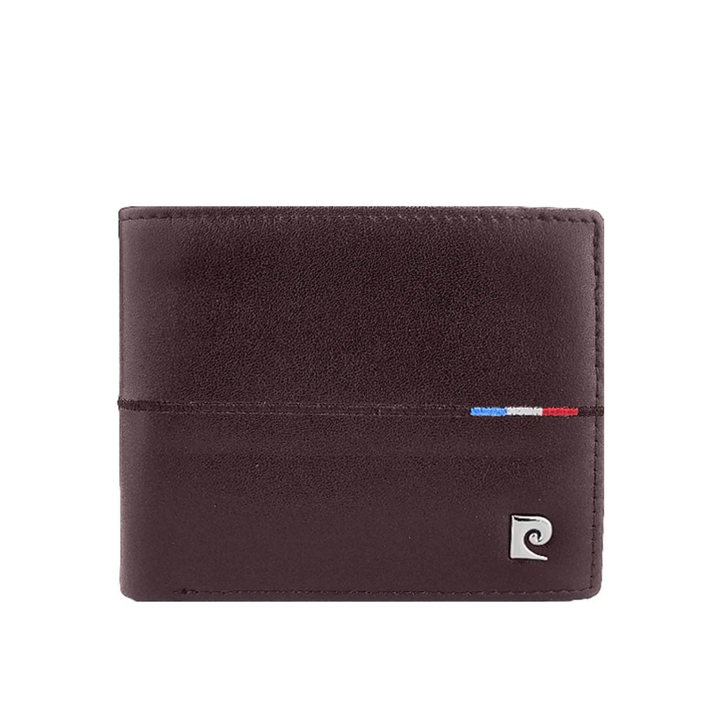 Pierre Cardin Dompet Lipat Pria Kulit Leather Dompet Pendek Men Short Wallet 0111430303BRO