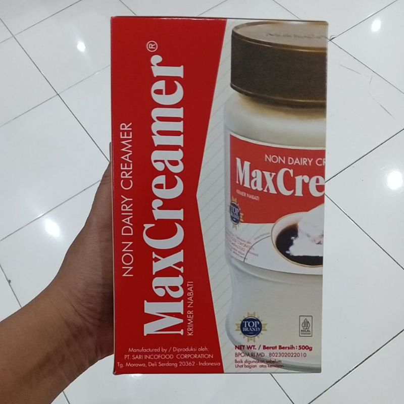 

Max Creamer Krimer Nabati 500 gram Refil