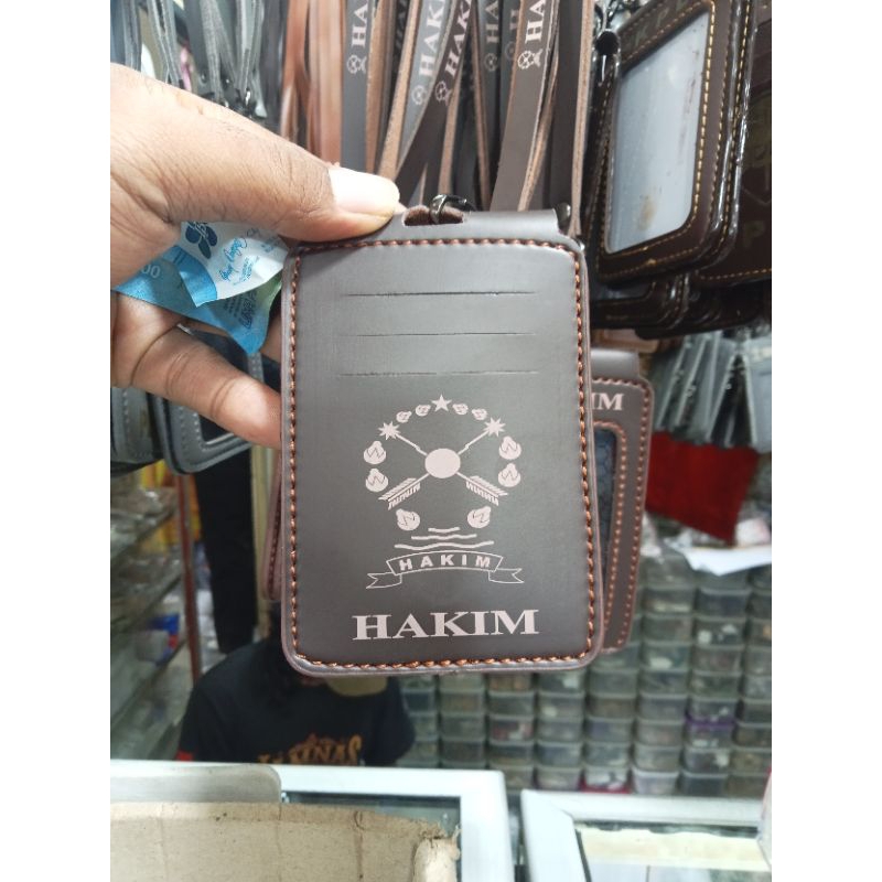 

TEMPAT ID CARD LOGO HAKIM TEMPAT KTA HAKIM MODEL 2IN1