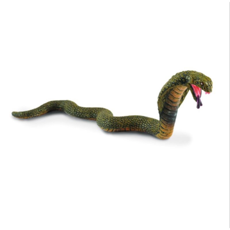 King Cobra 88230 Ular Kobra Mainan Animal Figure Binatang Miniature Edukasi Anak Hewan Figurine Paja