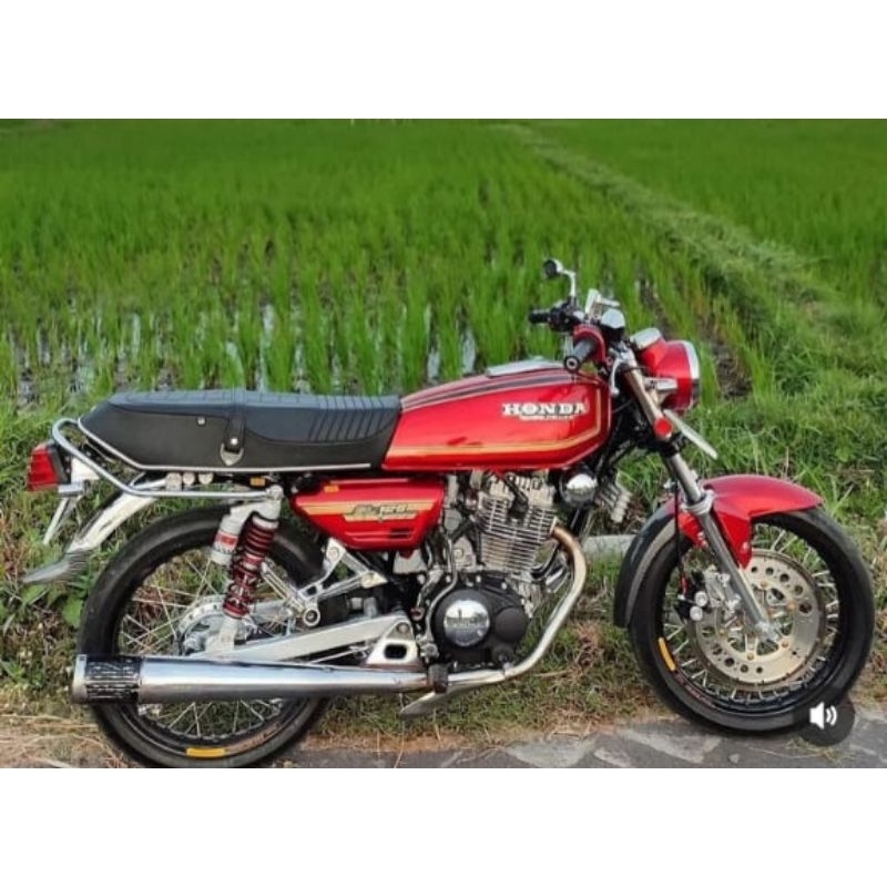 Striping Sticker GL100 Gl125 Striping Gl125 Striping Lis Stiker Standar Ori GL125 GL100 Transparan