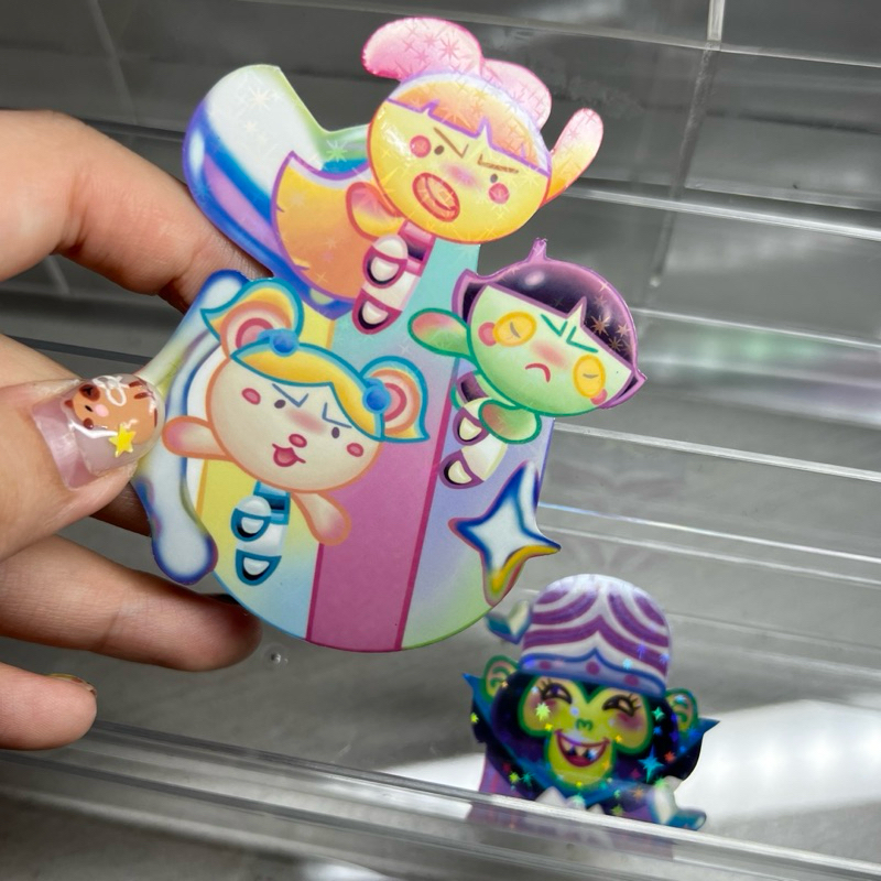 

Powerpuff girls x ori and friends diecut set waterproof