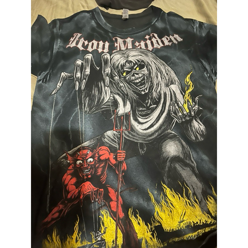 iron maiden aop Tshirt