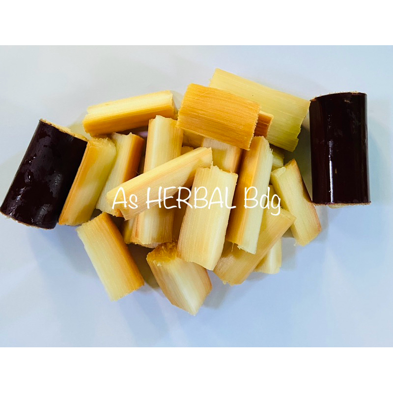 

Tebu ireng kupas / tebu hitam kupas bersih 500 gram fresh-az
