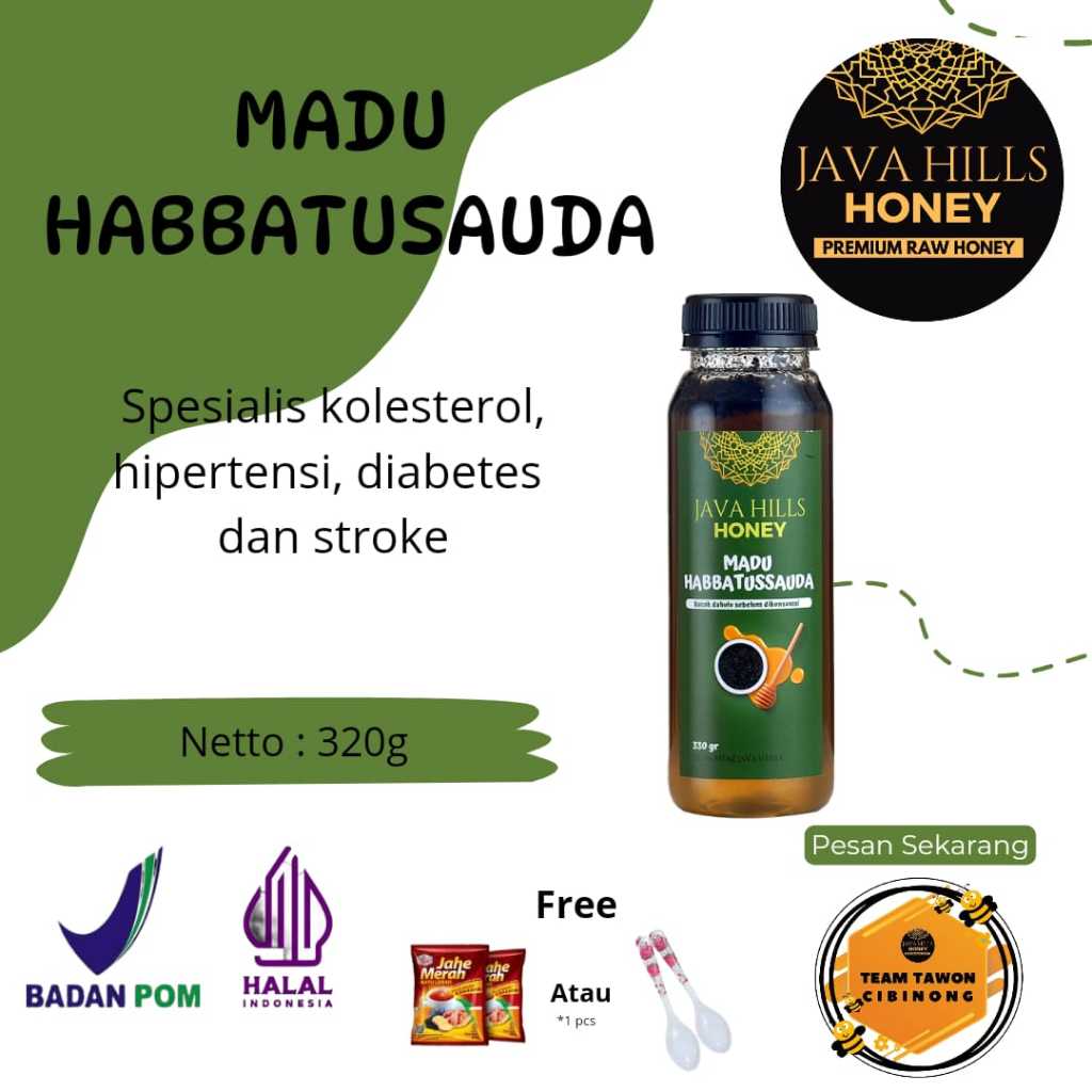 

Madu Habbatusauda raw honey