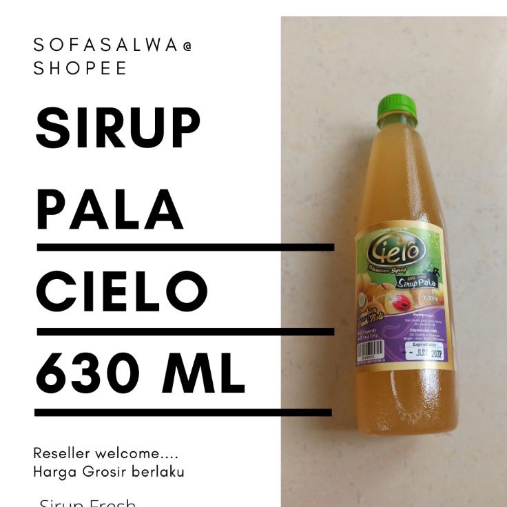 

Sale sale Sirup Pala Cielo 63ml Free Packing