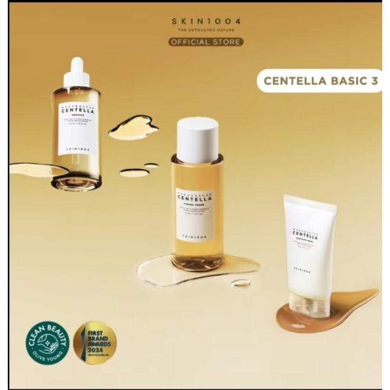 PO pengiriman  booking murah Dari official [FREE GIFT ] BUNDLING 3 CUAAN SKIN1004 [Centella Basic 3]