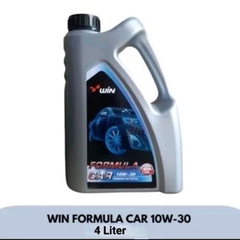 Banikko76 Oli Win Formula Car 10W30 Api Sl (4L)/Pelumas Mesin Bensin Win 10W-30/10-W30 (4 Liter)