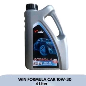 RB Oli Win Formula Car 10W30 Api SL (4L)/Pelumas Mesin Bensin Win 10W-30/10-W30 (4 Liter)