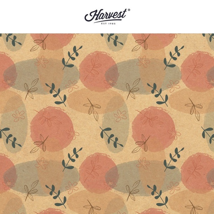 

DISKON Kertas Kado Harvest Wrapping Paper Brown Kraft Pink