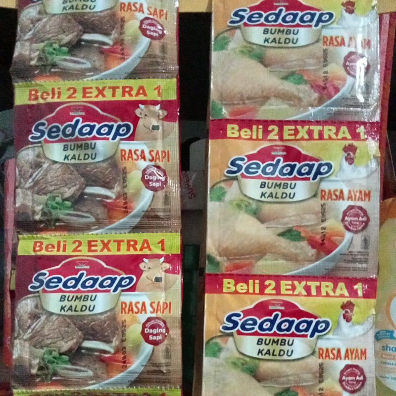 

Sedaap bumbu kaldu 9g