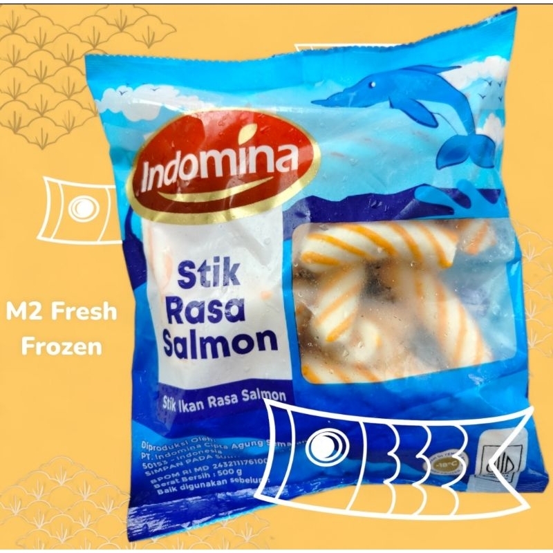 

Stick Salmon Indomina 500 Gr