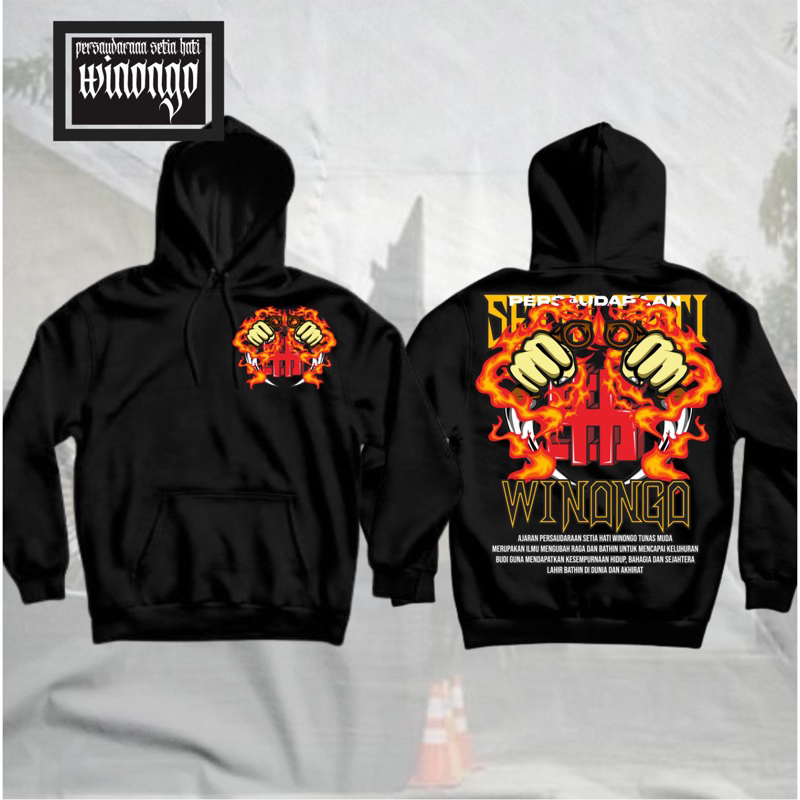 Hoodie PSHW Winongo 1903 Desain Terbaru Motif Terbaik Sablon Premium Dtf Bisa Cod Ninety Nine