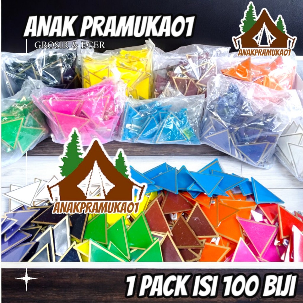 

1 pack tanda barung mika isi 100 biji