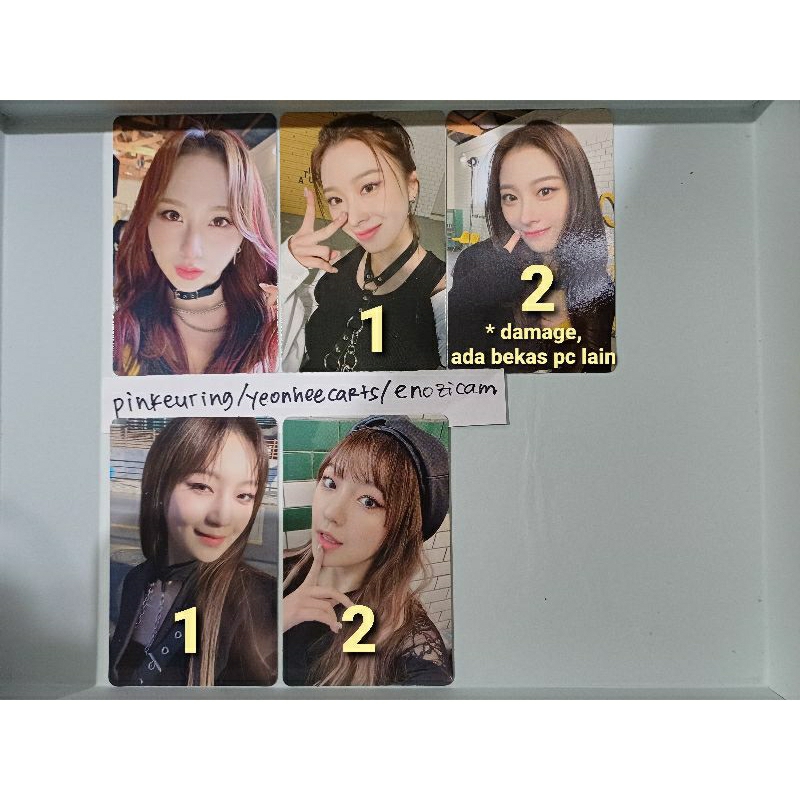 Rocket Punch - Yellow Punch Chiquita Album Photocard PC Juri Yeonhee Suyun Yunkyoung Sohee Dahyun