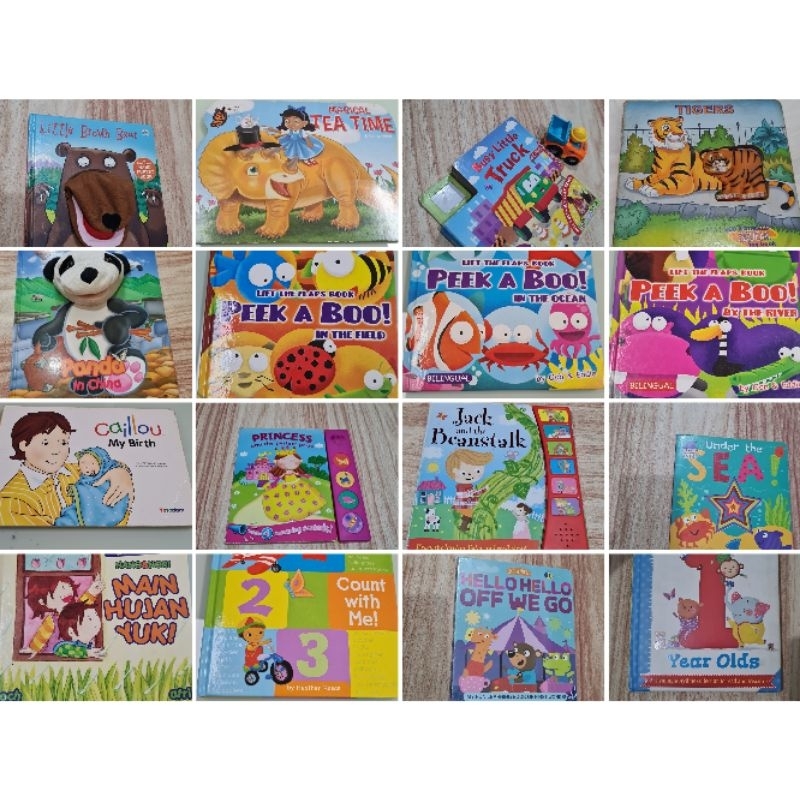 PRELOVED BUKU ANAK BOARDBOOK SOUNDBOOK HARDCOVER BBW UK 2