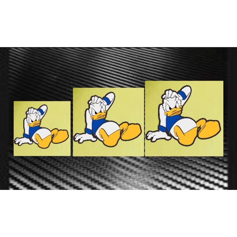 

Sticker Cutting Donal bebek/stiker cutting Donal duck untuk di motor,laptop,mobil dll