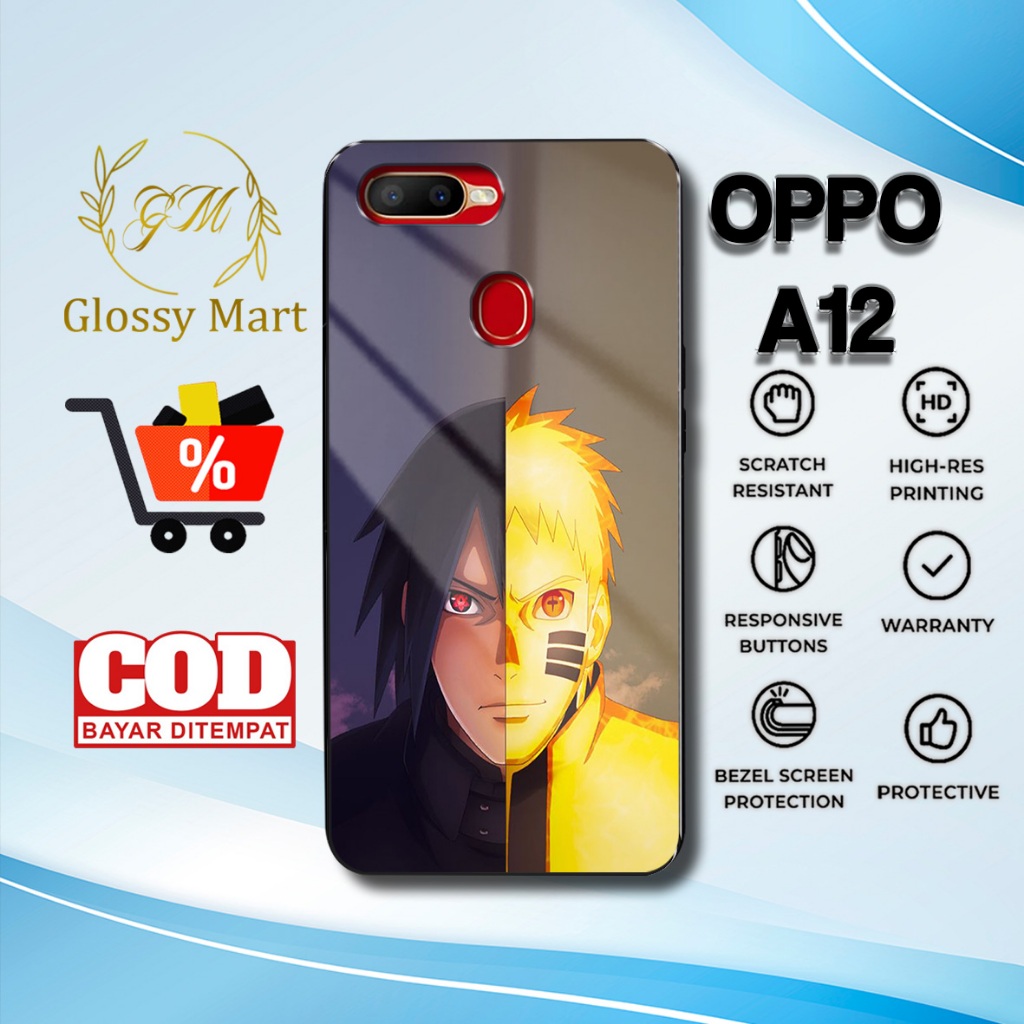 Case Oppo A12 Terbaru - Casing Oppo A12  - Motif Boruto baru - Hardcase Premium Glossy - Softcase Hp