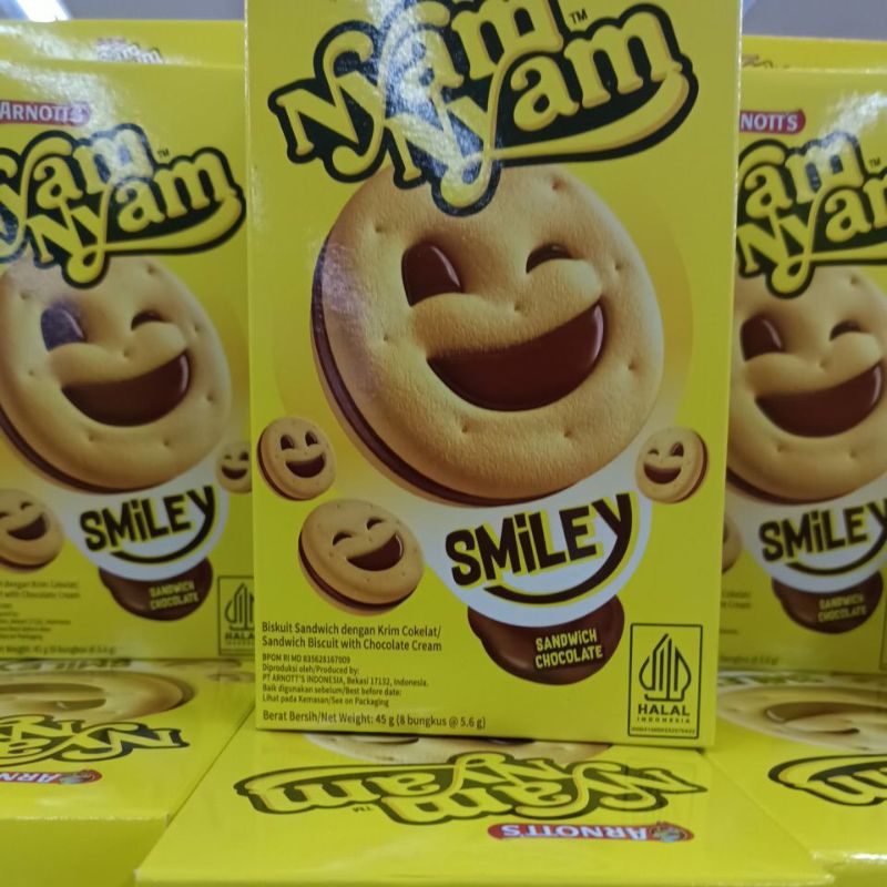 

nyam nyam smiley 45 gr
