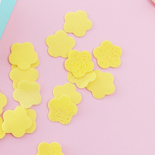 Sabun Kertas Mini Motif Bunga / Sabun Kertas Praktis