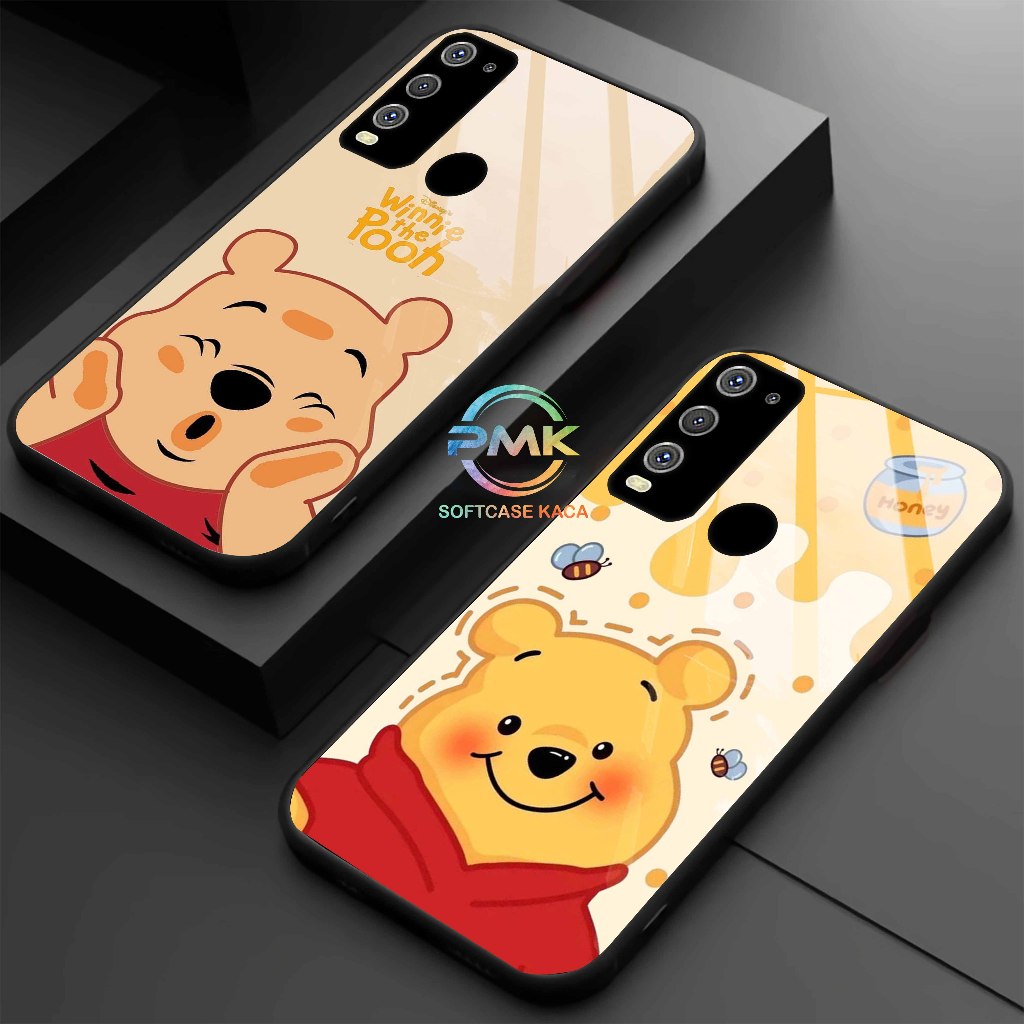 SOFTCASE GLASS KILAU KACA VIVO  Y30 CASE KACA VIVO Y30 PMK