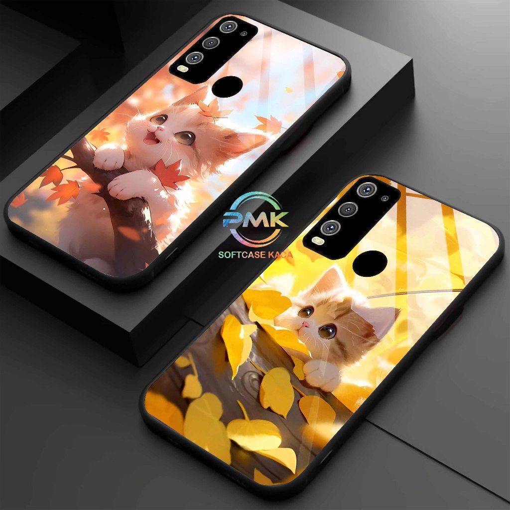 SOFTCASE GLASS KILAU KACA VIVO  Y30 CASE KACA VIVO Y30 PMK